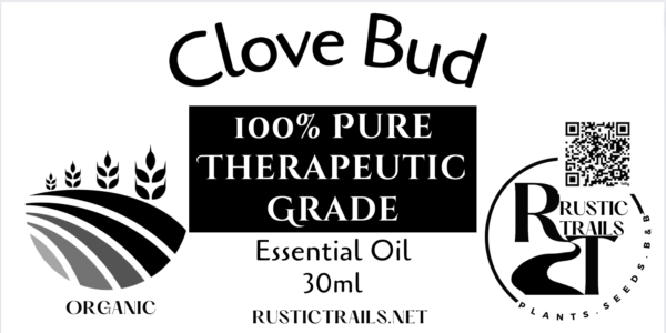 Organic Therapeutic Clove Bud Essential Oil